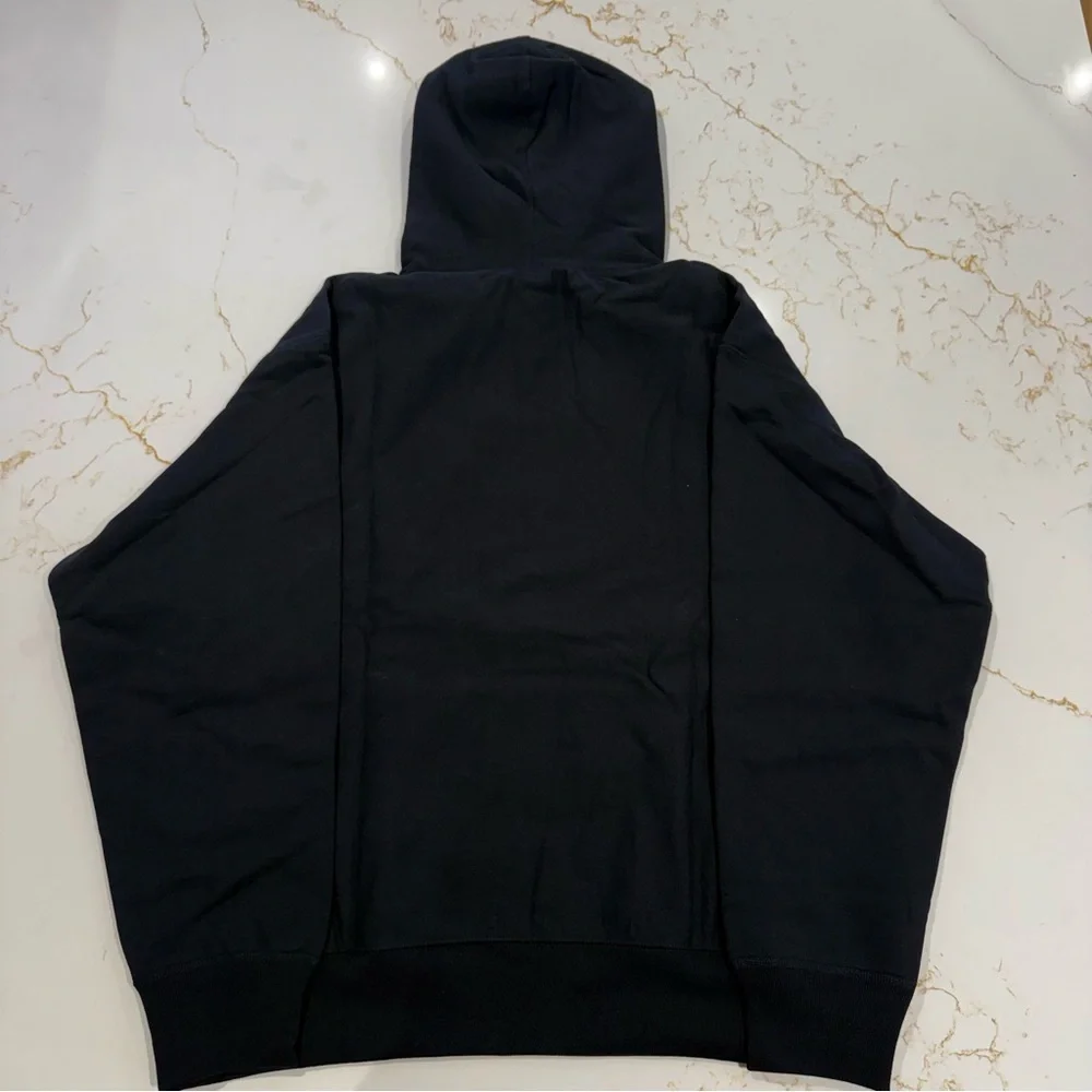 Supreme Bandana Box Logo Hoodie Hooded Sweatshirt Black FW19 Size Large - Picture 2 of 8